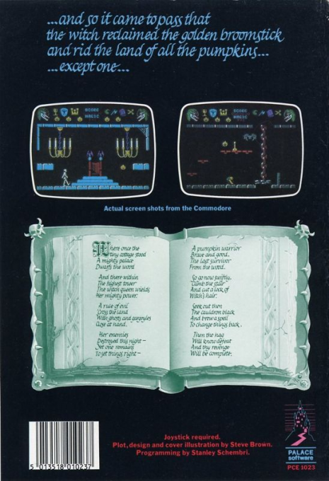 Cauldron II : La Citrouille Contre-Attaque - Dos