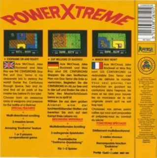 Centurions Power X Treme dos
