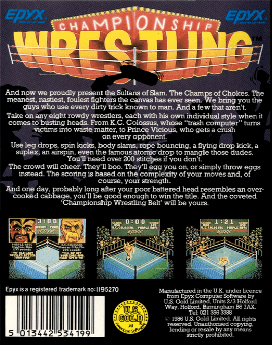 Championship Wrestling - Dos
