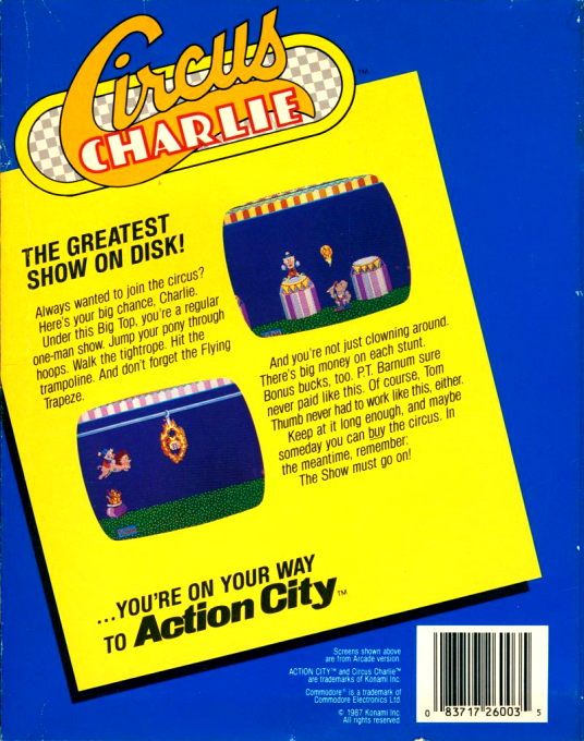 Circus Charlie - Dos