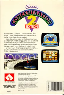 Classic Concentration : 2nd Edition dos