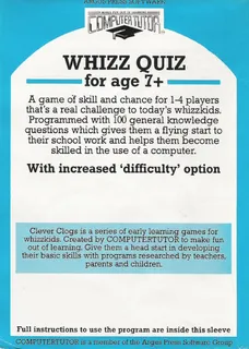 Clever Clogs : Whizz Quiz dos