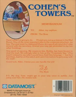 Cohen's Towers dos