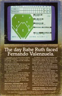 Computer Baseball dos