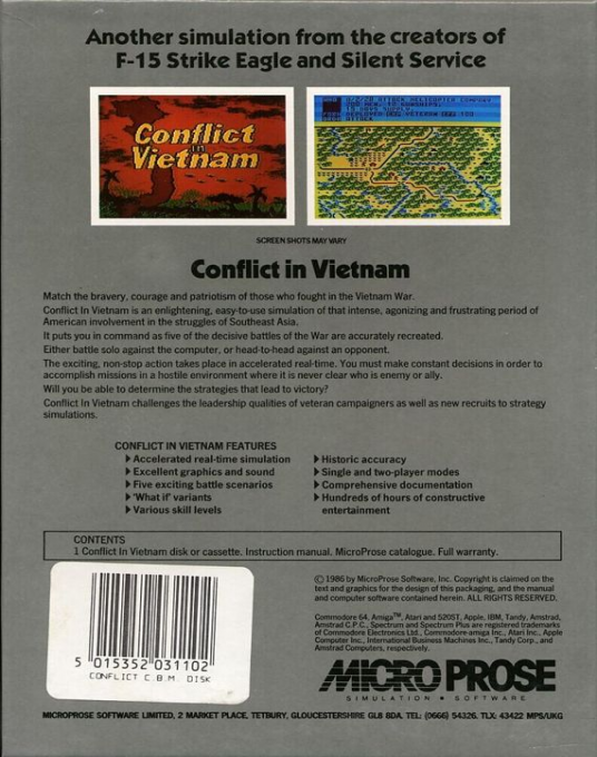 Conflict in Vietnam - Dos