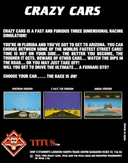Crazy Cars dos
