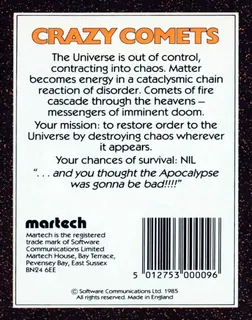 Crazy Comets dos