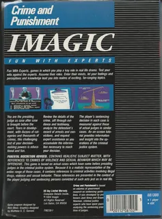 Crime and Punishment dos