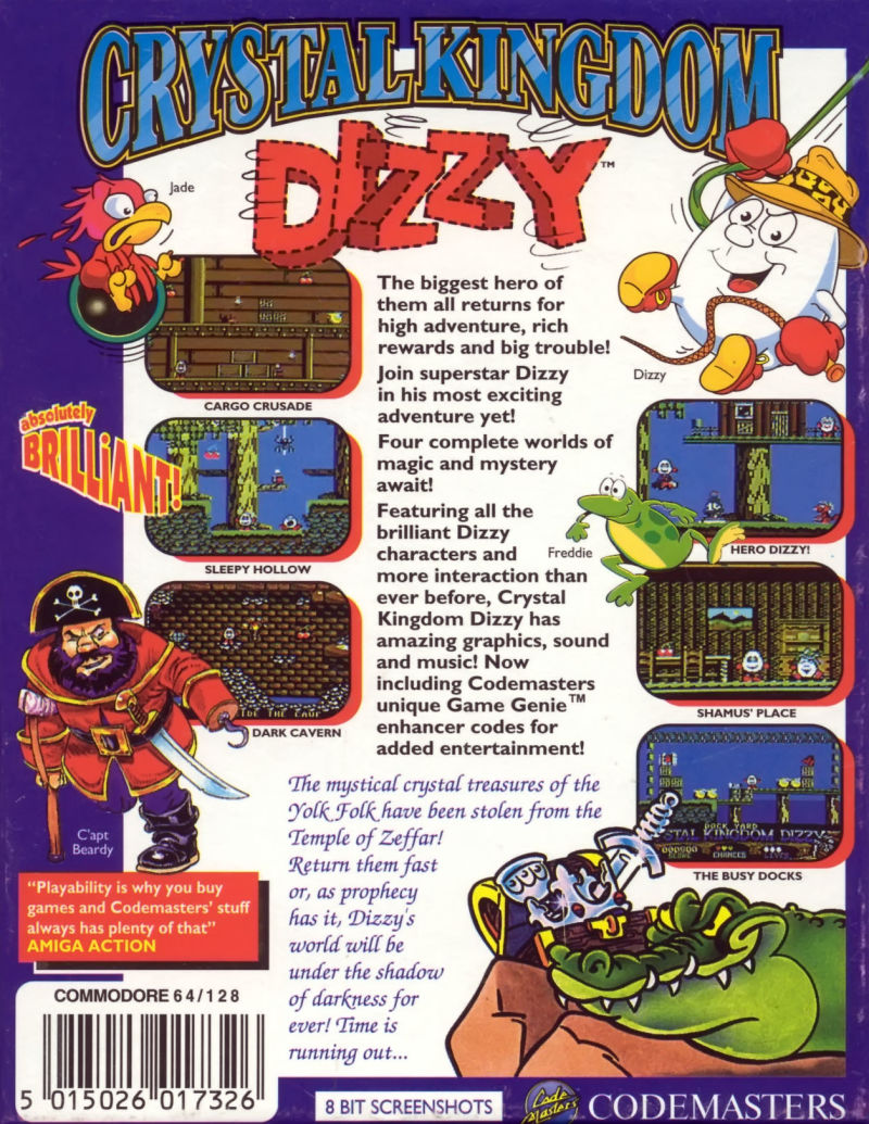 Crystal Kingdom Dizzy - Dos