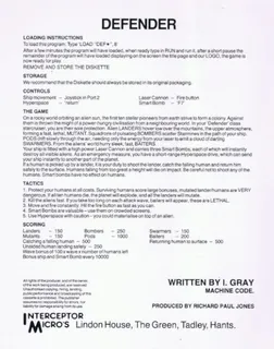 Defender 64 dos