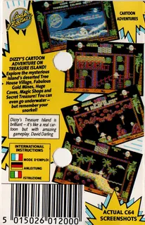 Dizzy 2 - Treasure Island Dizzy dos