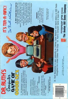 Dr. Ruth's Computer Game of Good Sex dos
