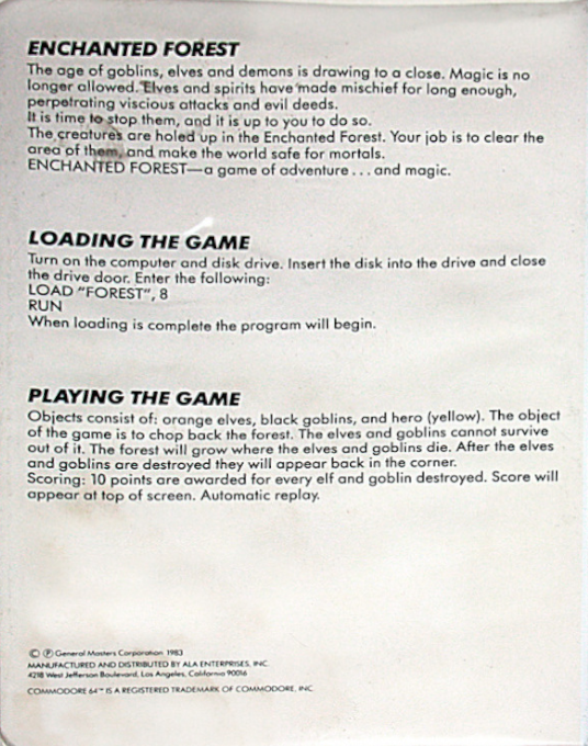 Enchanted Forest - Dos