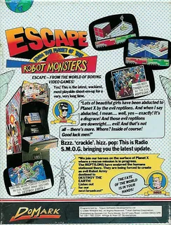 Escape From The Planet Of The Robot Monsters dos