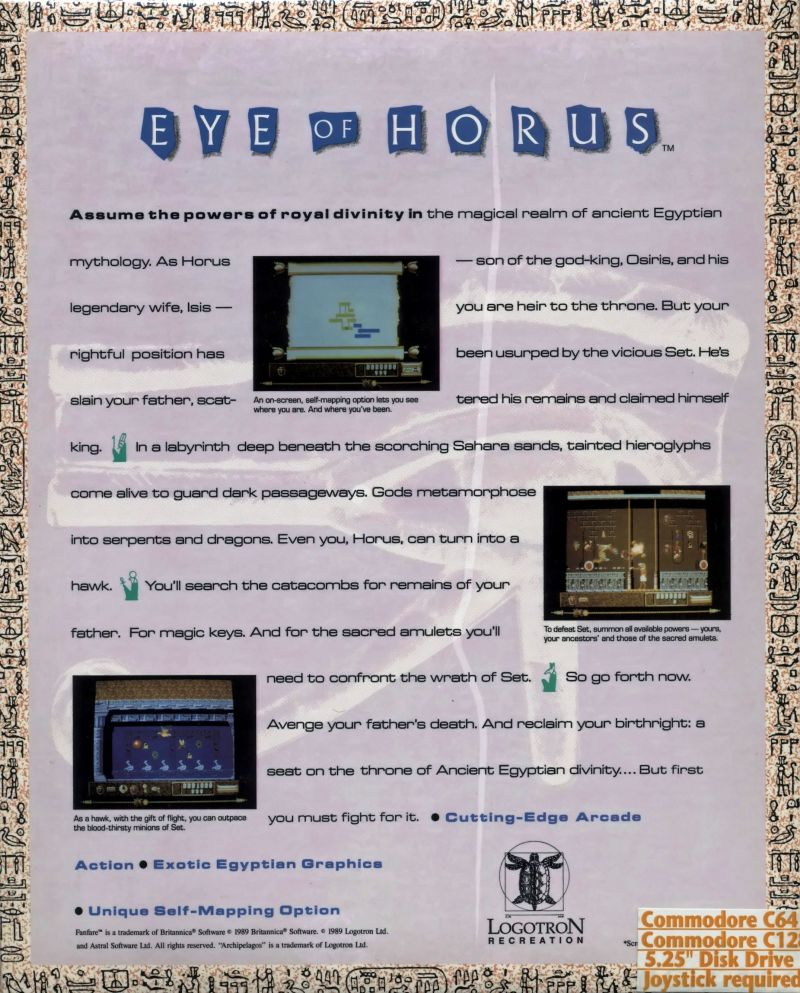 Eye of Horus - Dos