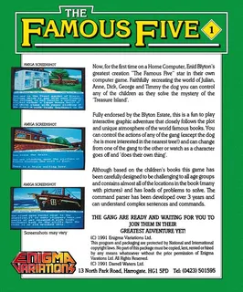 Famous Five, The - Five On A Treasure Island dos