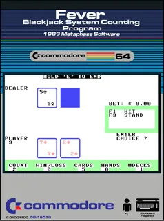 Fever : Blackjack System Counting Program