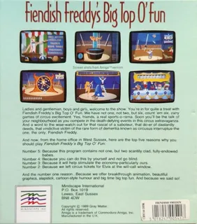 Fiendish Freddy's Big Top 'o Fun dos