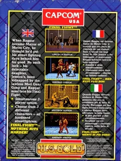 Final Fight dos