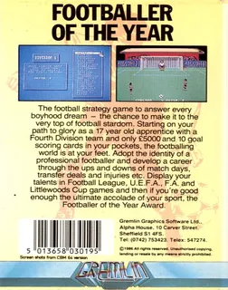 Footballer Of The Year dos