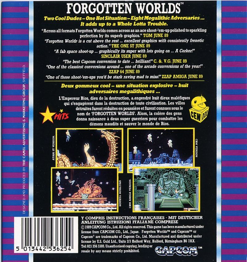 Forgotten Worlds - Dos