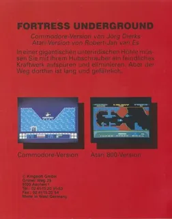 Fortress Underground dos