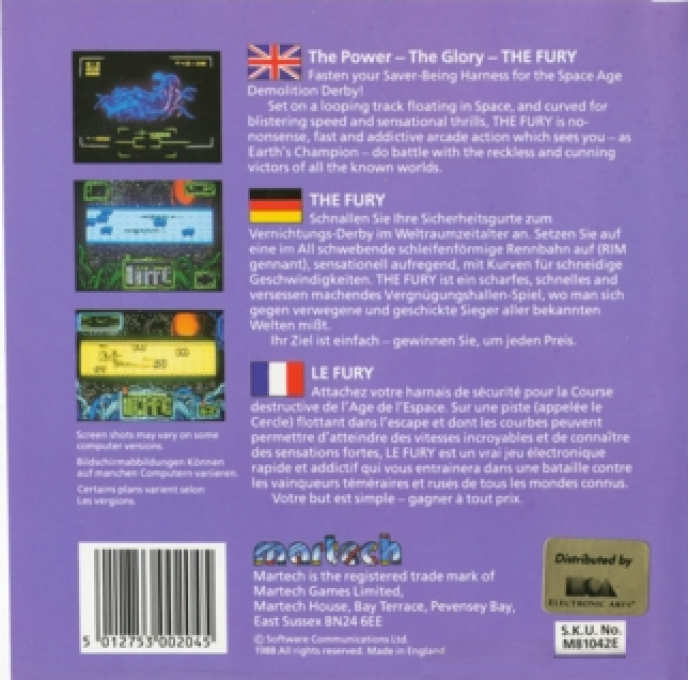 Fury, The - Dos