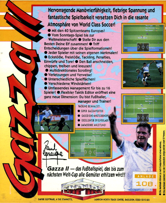 Gazza 2 - Dos