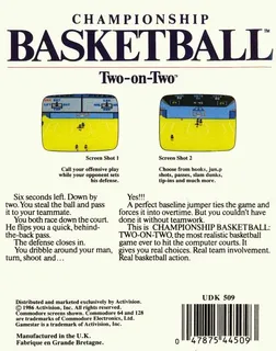 GBA Championship Basketball : Two-on-Two dos