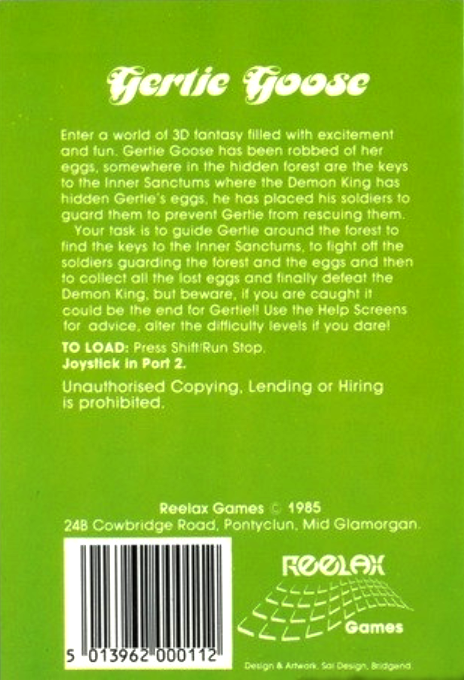 Gertie Goose : The Lost Eggs - Dos