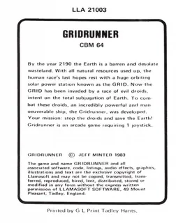 Gridrunner dos