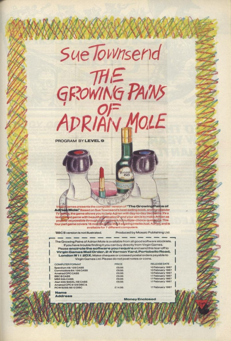 Growing Pains Of Adrian Mole, The - Dos