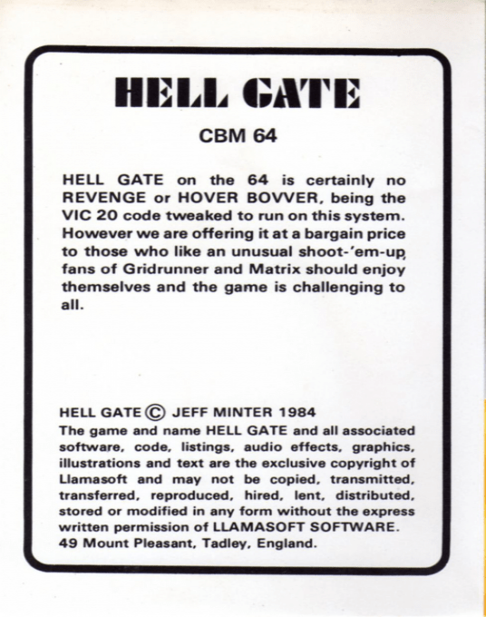 Hellgate - Dos