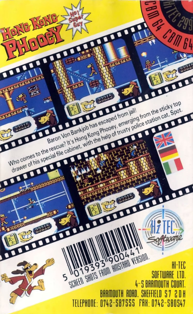 Hong Kong Phooey - Dos