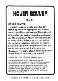 Hover Bovver dos