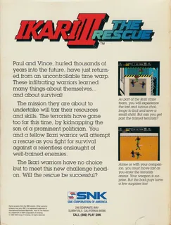 Ikari III : The Rescue dos