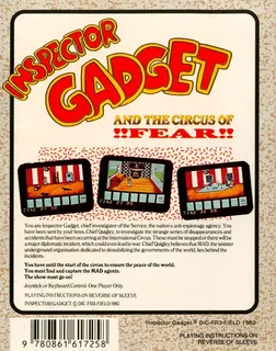 Inspector Gadget and the Circus of Fear dos