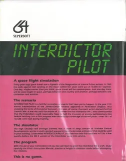 Interdictor Pilot dos