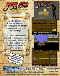 Joe Gunn : Gold Edition dos