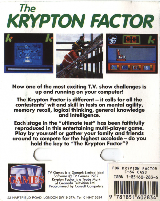 Krypton Factor, The - Dos