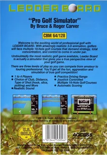 Leaderboard Golf dos