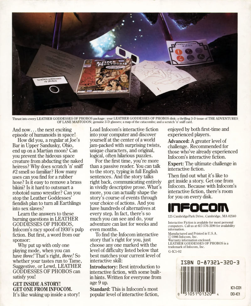 Leather Goddesses Of Phobos - Dos