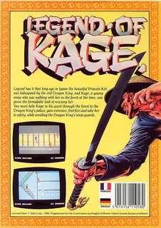 The Legend Of Kage dos