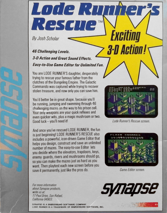 Lode Runner's Rescue - Dos