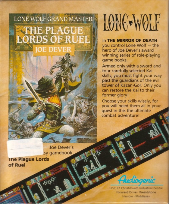 Lone Wolf - The Mirror Of Death - Dos