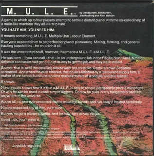 M.U.L.E dos