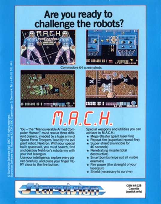 MACH - Maneuverable Armed Computer Humans - Dos