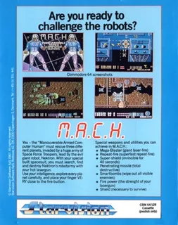 MACH - Maneuverable Armed Computer Humans dos