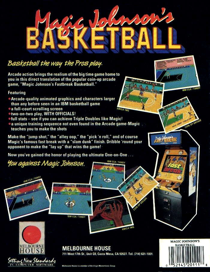 Magic Johnson's Basketball - Dos