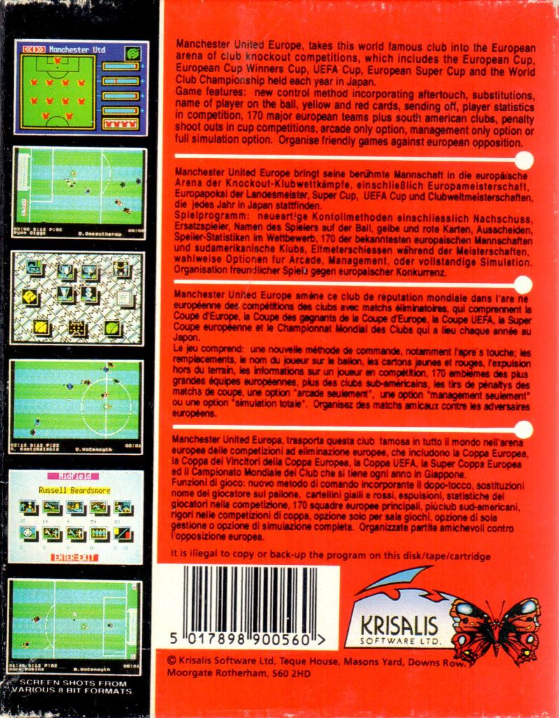 Manchester United Europe - Dos